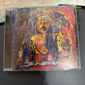 Santana Shaman CD 2002 Arista 1st Ed 07822-14737-2